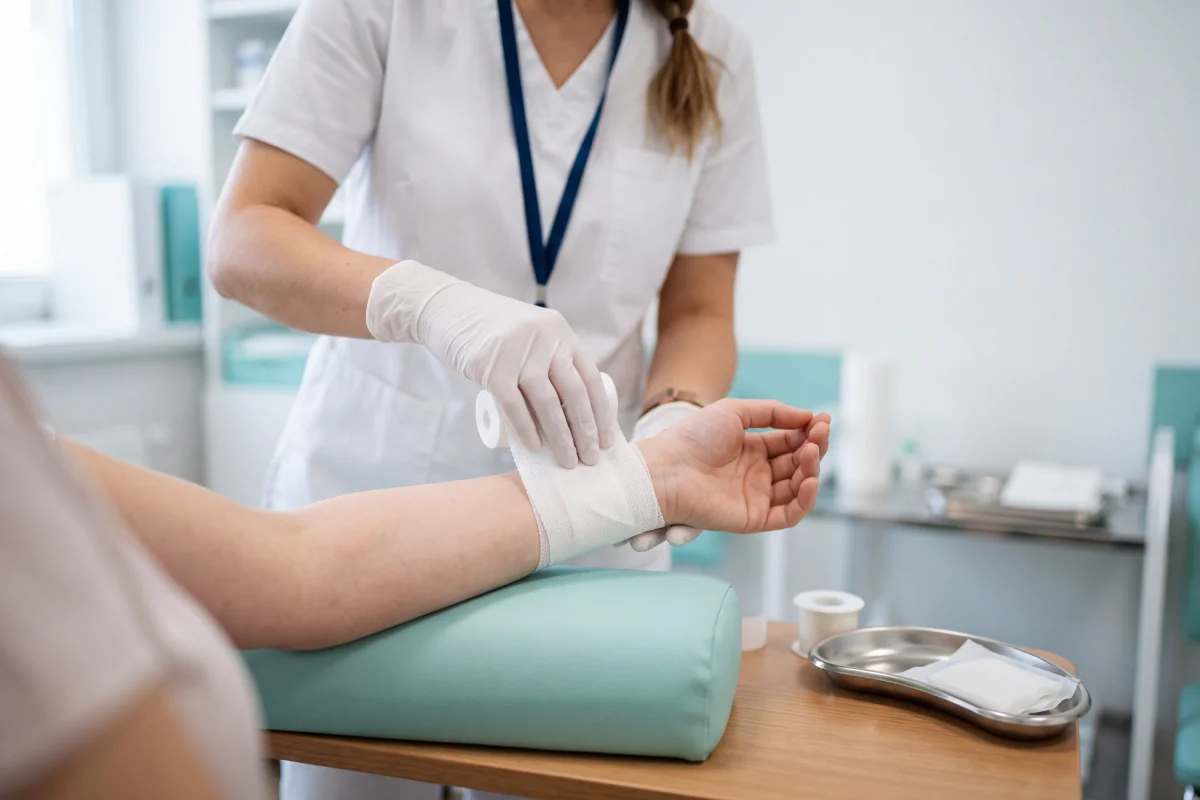 Poliklinika Beograd | Wound dressing