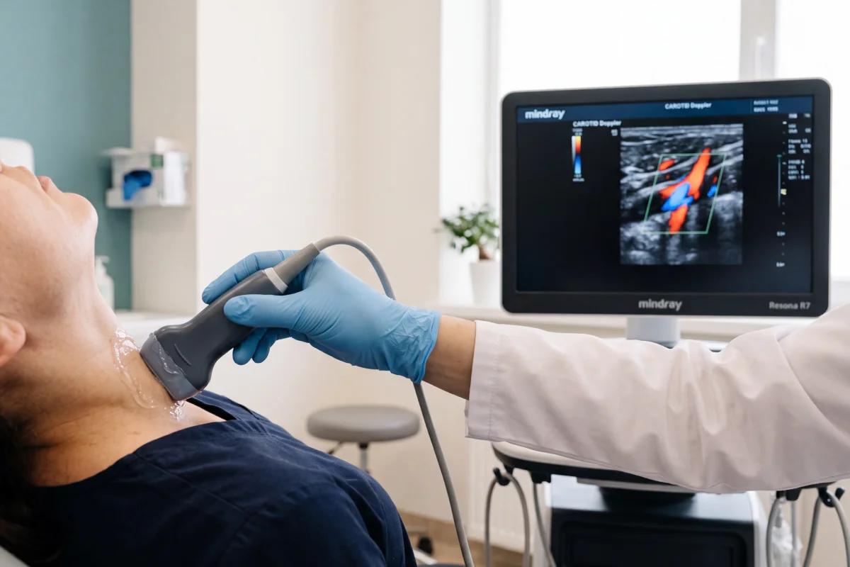 Poliklinika Beograd | Doppler Ultrasound of the Neck Blood Vessels
